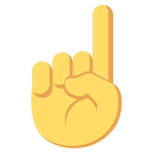 Emojis Hand Pointing